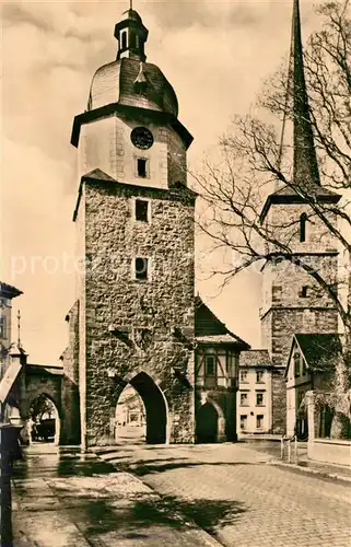 AK / Ansichtskarte Arnstadt_Ilm Riedturm Jakobsturm Arnstadt_Ilm