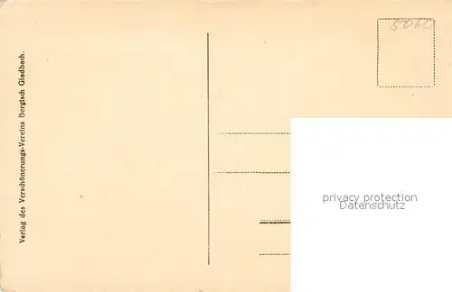 AK / Ansichtskarte Bergisch_Gladbach Ehemalige Papiermuehle Alte Dombach Bergisch_Gladbach