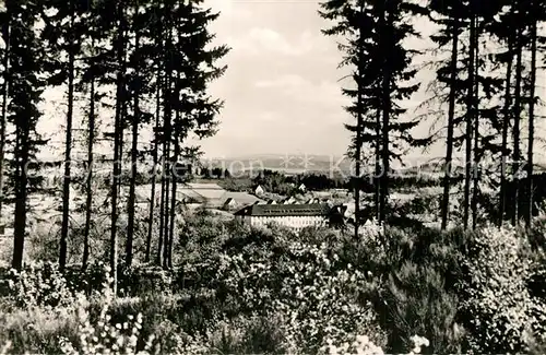 AK / Ansichtskarte Waldbroel Durchblick zum Krankenhaus Waldbroel