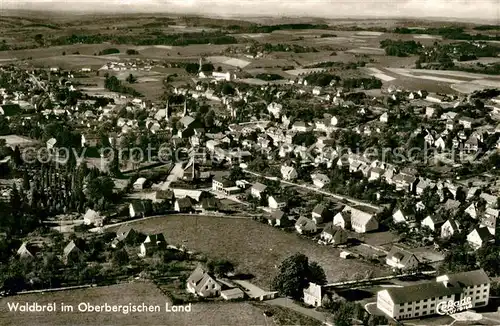 AK / Ansichtskarte Waldbroel Fliegeraufnahme Waldbroel