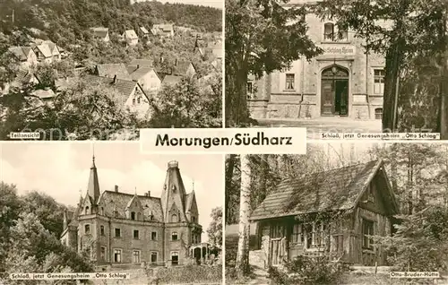 AK / Ansichtskarte Morungen Schlo? Genesungsheim Otto Schlag Otto Bruder Haus Morungen