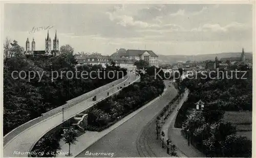 AK / Ansichtskarte Naumburg_Saale Bauernweg Naumburg_Saale