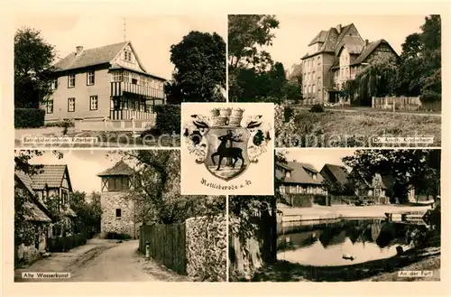 AK / Ansichtskarte Rottleberode Betriebsferienheim Ritterberg Wasserkunst Furt Dr. Arndts Kinderheim Rottleberode