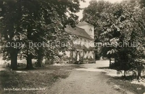 AK / Ansichtskarte Berlin Tegel Humboldt Schloss Berlin Tegel