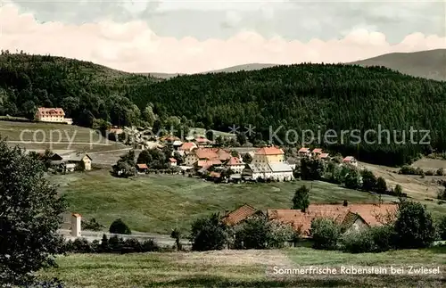 AK / Ansichtskarte Rabenstein_Zwiesel Panorama Rabenstein_Zwiesel