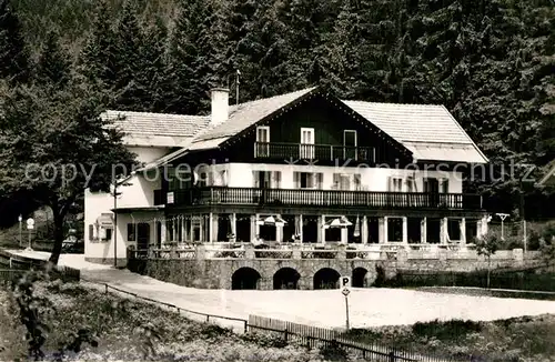 AK / Ansichtskarte Bodenmais Hotel Waldhaus Bodenmais Bodenmais