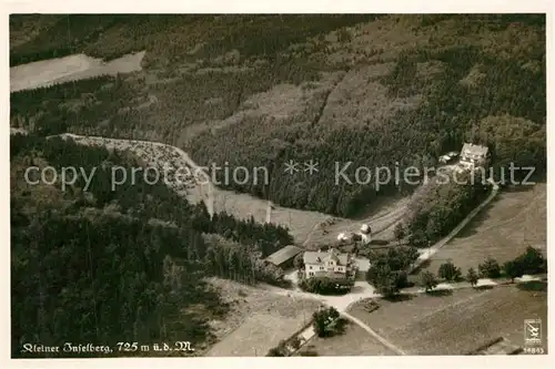 AK / Ansichtskarte Brotterode Hotel Grenzwiese Haus am Reitstein Fliegeraufnahme Brotterode