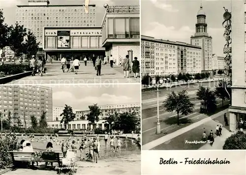 AK / Ansichtskarte Berlin Kino International Stugerstrasse Frankfurter Tor Berlin