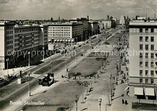 AK / Ansichtskarte Berlin Stalinallee Berlin