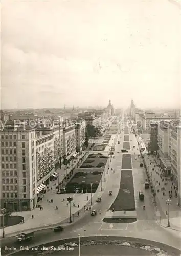 AK / Ansichtskarte Berlin Stalinallee Berlin