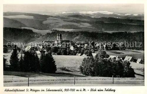 AK / Ansichtskarte Maergen_St Panorama Kirche Feldberg Maergen_St