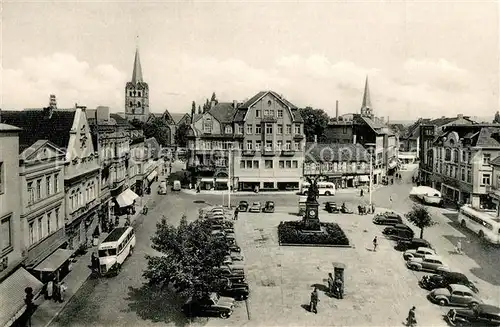 AK / Ansichtskarte Herford Alter Markt Denkmal Herford