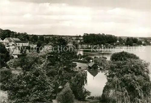 AK / Ansichtskarte Flecken_Zechlin Panorama Schwarzer See Rheinsberger Seenplatte Flecken_Zechlin