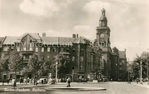 AK / Ansichtskarte Berlin Pankow Rathaus Berlin Pankow