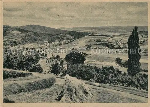 AK / Ansichtskarte Vlotho Panorama Weserlandschaft Vlotho