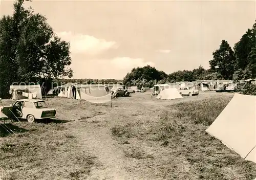 AK / Ansichtskarte Flecken_Zechlin Camping Zeltplatz Siedlitz Ablage Flecken_Zechlin