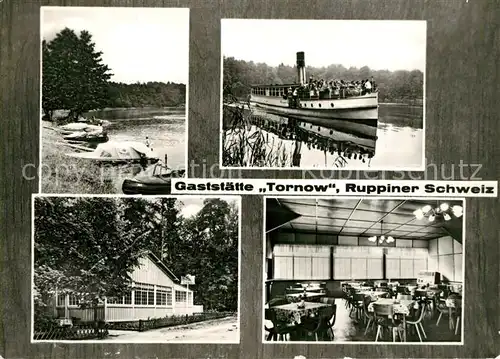 AK / Ansichtskarte Ruppin_Brandenburg Restaurant Tornow Ruppiner Schweiz Ruppin Brandenburg