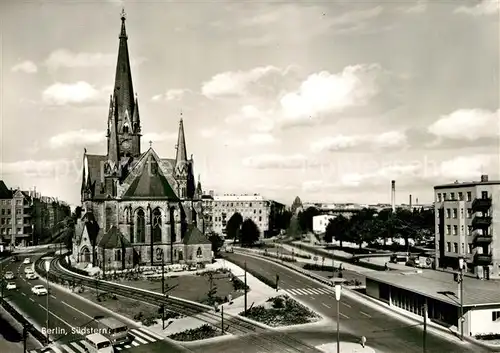 AK / Ansichtskarte Berlin Suedstern Kirche Berlin