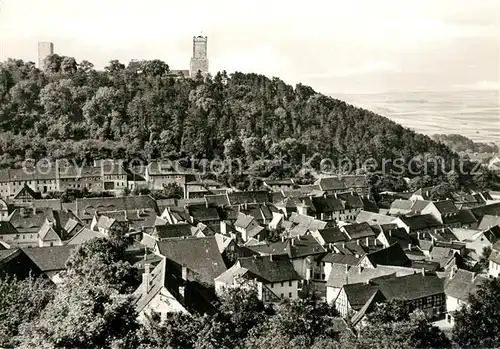 AK / Ansichtskarte Eckartsberga Blick zur Burg Eckartsberga