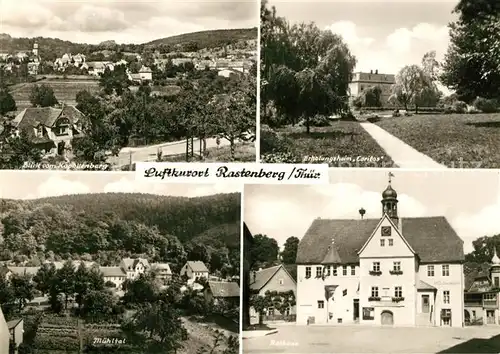 AK / Ansichtskarte Rastenberg M?hltal Rathaus Erholungsheim Caritas Rastenberg