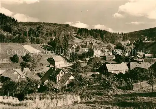 AK / Ansichtskarte Hirschbach_Suhl Panorama Hirschbach Suhl