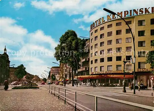 AK / Ansichtskarte Berlin Kurfuerstendamm Hotel Kempinski Berlin