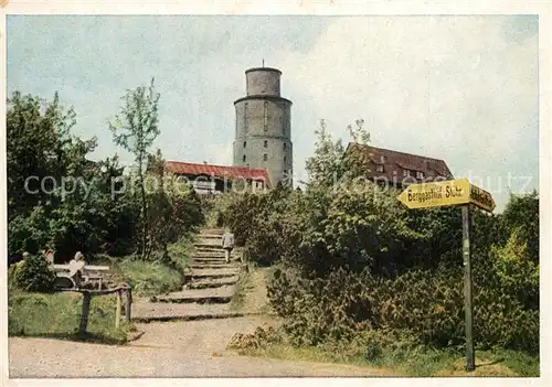 AK / Ansichtskarte Inselsberg_Schmalkalden Berggasthof St?hr Inselsberg Schmalkalden