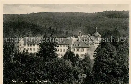 AK / Ansichtskarte Stolberg_Harz Schloss Stolberg Harz