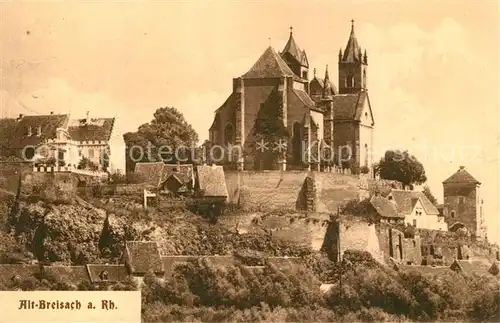 Alt_Breisach_Rhein Blick zum Muenster 