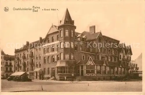 AK / Ansichtskarte Oostduinkerke Grand Hotel Oostduinkerke