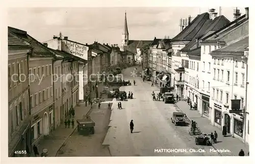 AK / Ansichtskarte Mattighofen Marktplatz Mattighofen