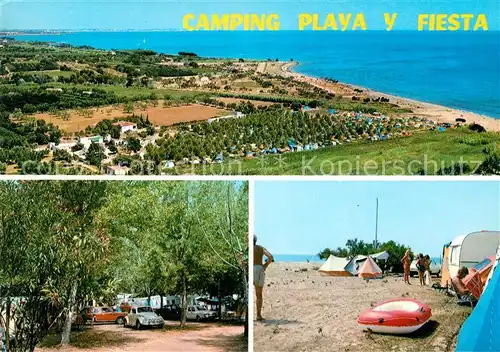 AK / Ansichtskarte Montroig Camping Playa y Fiesta Montroig