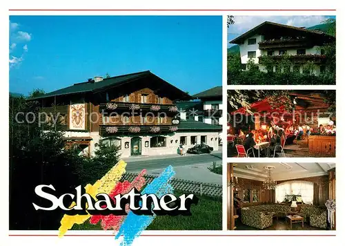 AK / Ansichtskarte Altenmarkt_Pongau Gasthof Pension Schartner Altenmarkt Pongau