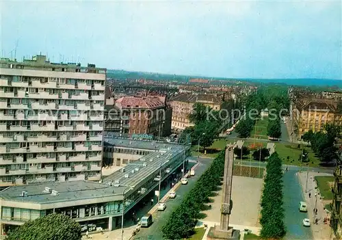 AK / Ansichtskarte Szczecin_Stettin Plac Zolnierza Polskiego Szczecin_Stettin