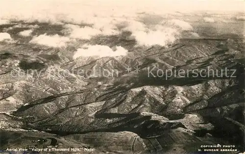 AK / Ansichtskarte Kwazulu_Natal_Hattingspruit Aerial view Valley of a Thousand Hills Kwazulu_Natal