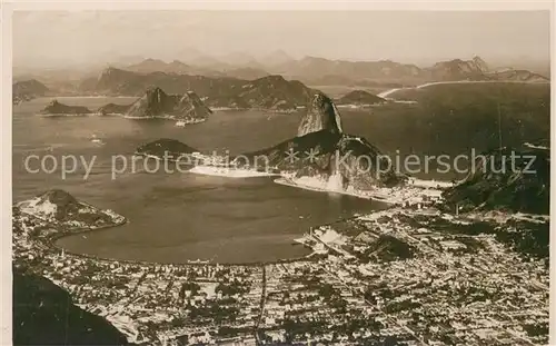 AK / Ansichtskarte Rio_de_Janeiro Botafogo visto do Corcovado Rio_de_Janeiro