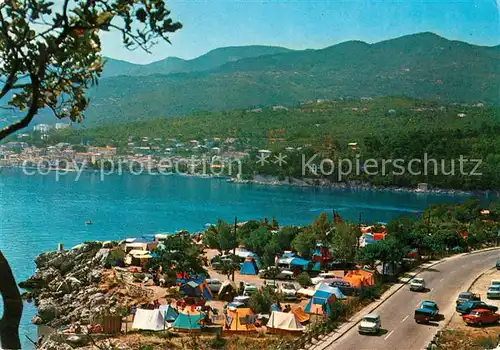 AK / Ansichtskarte Opatija_Istrien Autocamping Preluka Opatija_Istrien