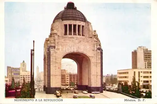 AK / Ansichtskarte Mexico_City Monumento a la Revolucion Plaza de la Republica Mexico City