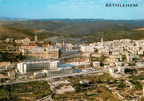 AK / Ansichtskarte Bethlehem_Yerushalayim Church of Nativity aeriel view Bethlehem_Yerushalayim