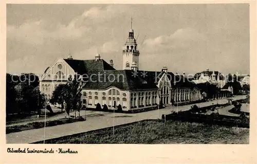 AK / Ansichtskarte Swinemuende Kurhaus Swinemuende