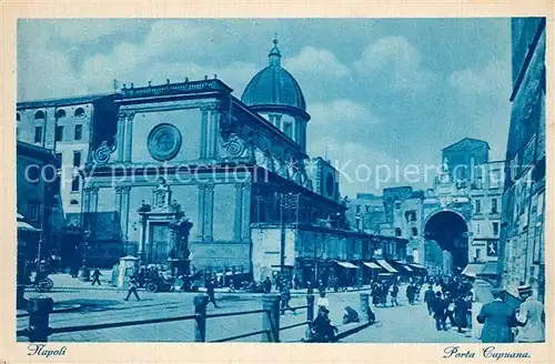 AK / Ansichtskarte Napoli_Neapel Porta Capuana Napoli Neapel