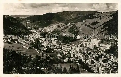 AK / Ansichtskarte Morez Panorama Morez