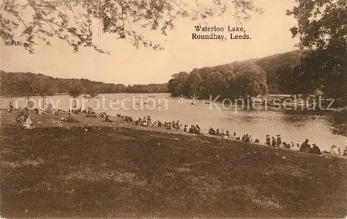 AK / Ansichtskarte Leeds_Maidstone Waterloo Lake 