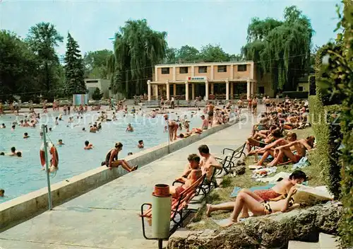 AK / Ansichtskarte Eger_Cheb_Tschechien Strandbad 