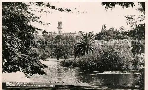 Melbourne_Victoria Government House from Botanic Gardens Melbourne Victoria