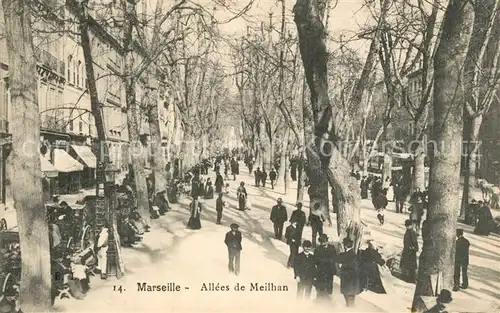 Marseille_Bouches du Rhone Allees de Meilhan Marseille