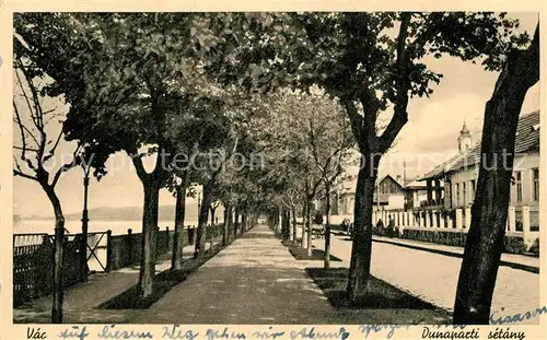 Vac  Dunaparti setany Uferpromenade an der Donau Vac 