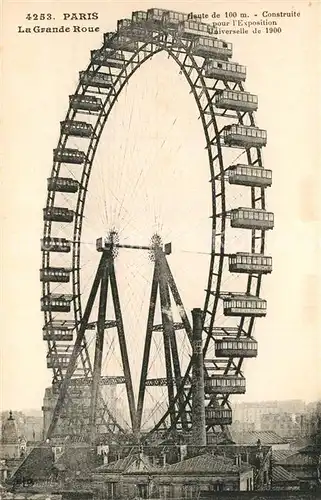 Paris Grande Roue Riesenrad Paris