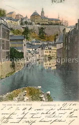 Luxembourg_Luxemburg Pont du Grund Panorama Luxembourg Luxemburg