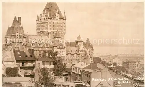 Quebec Chateau Frontenac Quebec